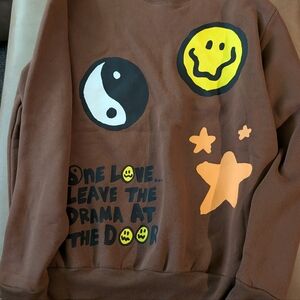 PacSun, Sweatshirt scoop neck size L unisex